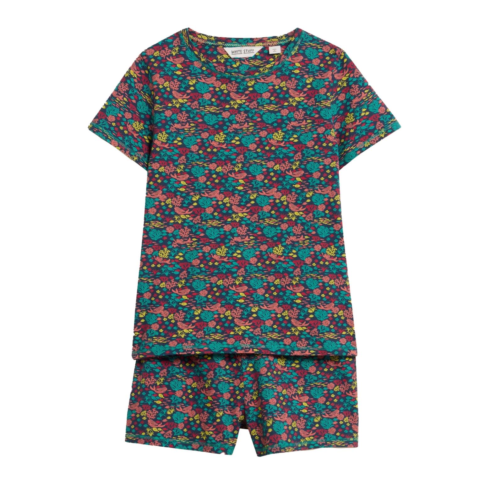 White Stuff Sealife Short PJ Set